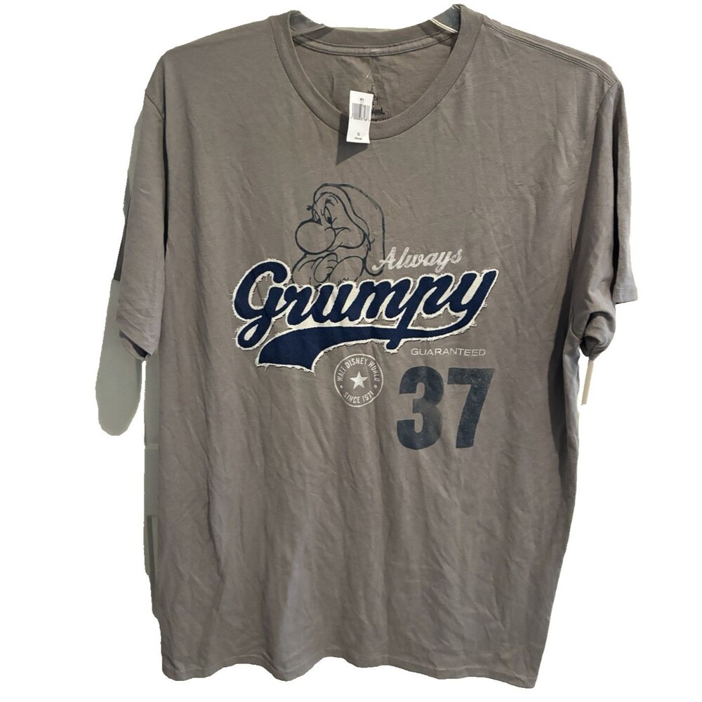 Disney Park Hanes T Shirt Adult Tee Grumpy Walt Disney World Size 2XL New